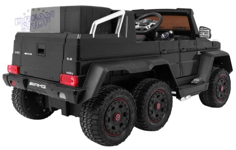 Pojazd Mercedes G63 6x6 Czarny Pojazd Mercedes G63 6x6 Czarny