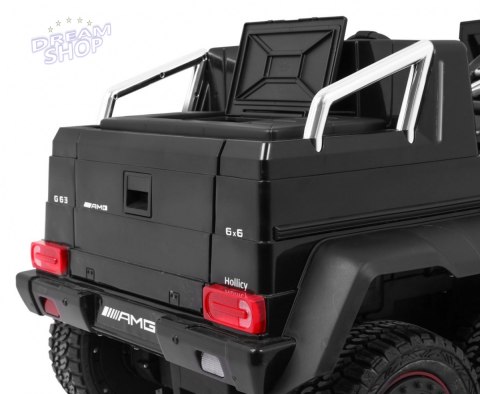 Pojazd Mercedes G63 6x6 Czarny Pojazd Mercedes G63 6x6 Czarny