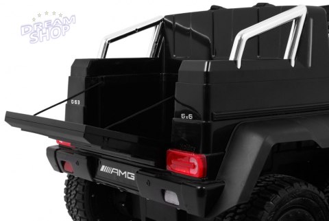 Pojazd Mercedes G63 6x6 Czarny Pojazd Mercedes G63 6x6 Czarny
