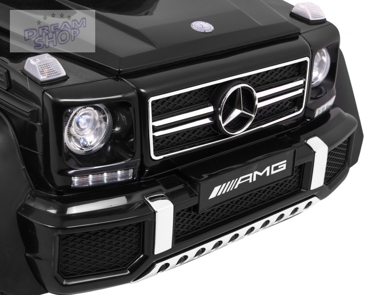 Pojazd Mercedes G63 6x6 Czarny Pojazd Mercedes G63 6x6 Czarny