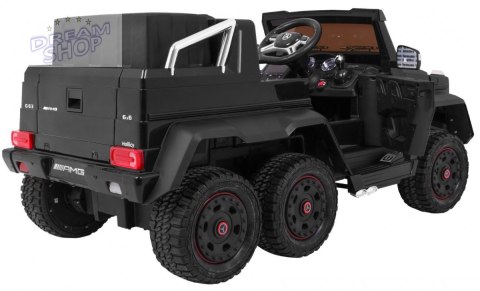 Pojazd Mercedes G63 6x6 Czarny Pojazd Mercedes G63 6x6 Czarny