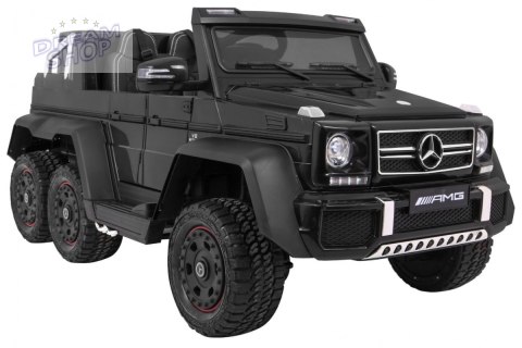 Pojazd Mercedes G63 6x6 Czarny Pojazd Mercedes G63 6x6 Czarny