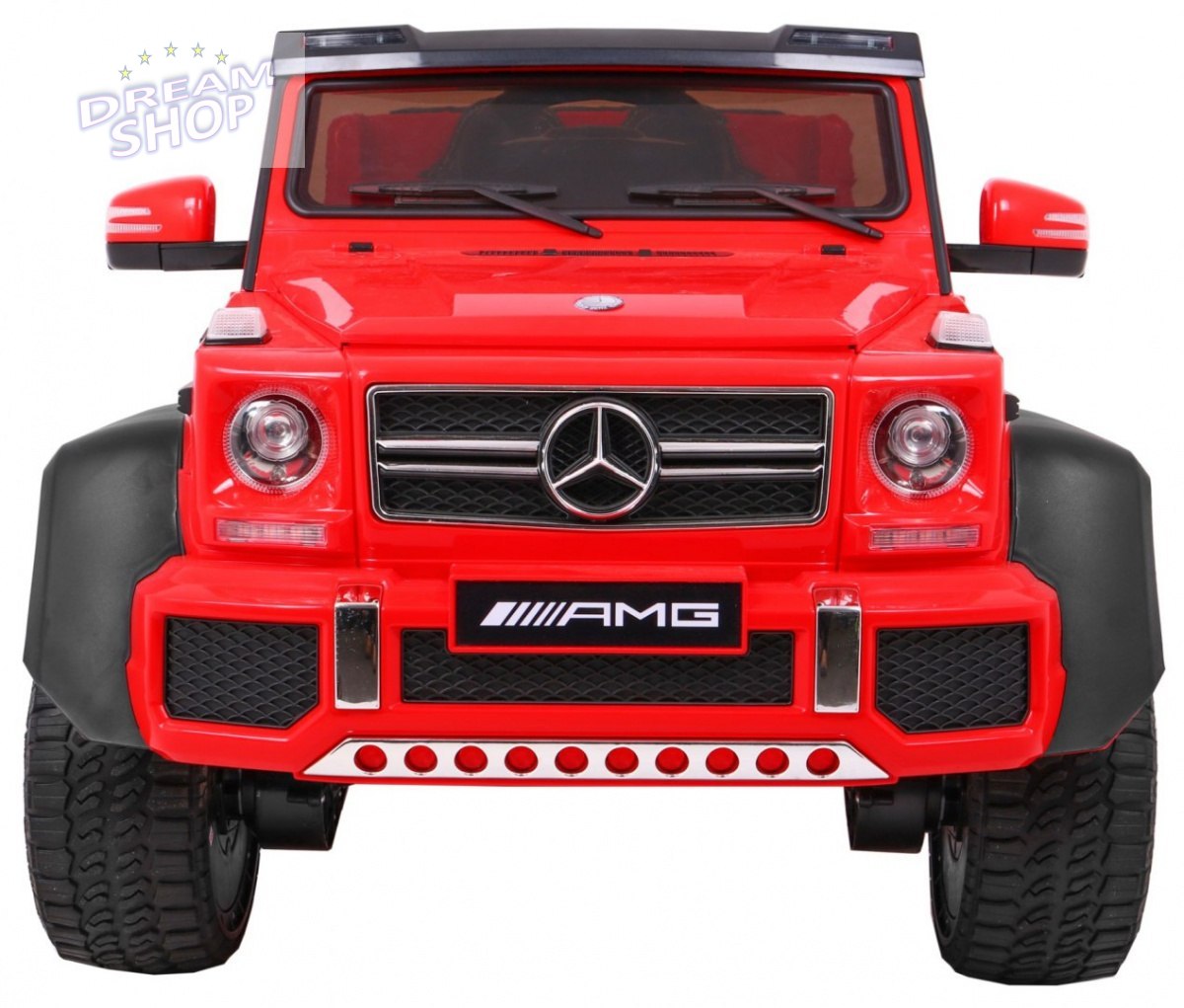 Pojazd Mercedes G63 6x6 Czerwony Pojazd Mercedes G63 6x6 Czerwony