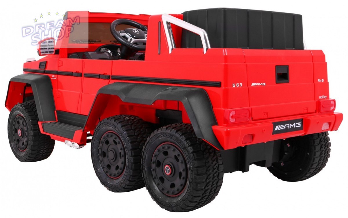 Pojazd Mercedes G63 6x6 Czerwony Pojazd Mercedes G63 6x6 Czerwony