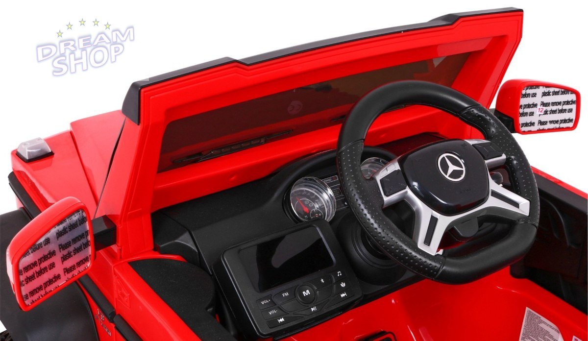 Pojazd Mercedes G63 6x6 Czerwony Pojazd Mercedes G63 6x6 Czerwony