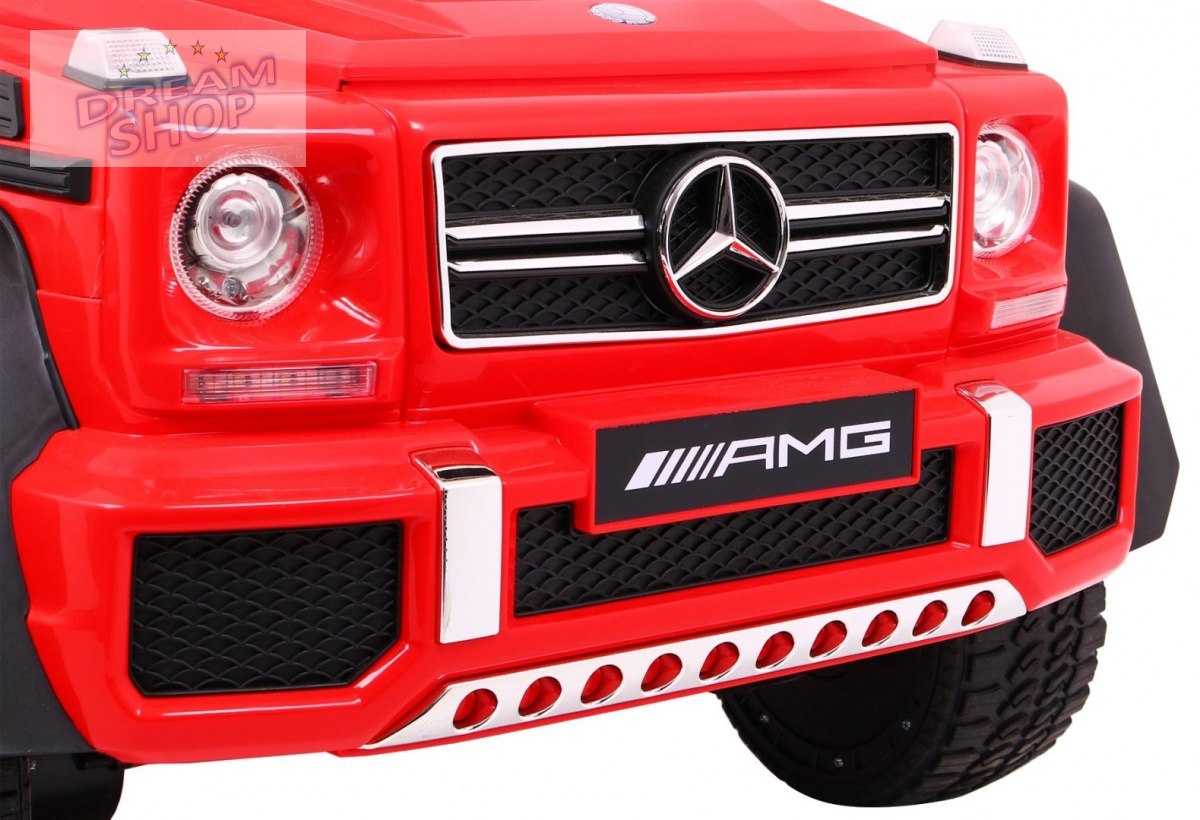Pojazd Mercedes G63 6x6 Czerwony Pojazd Mercedes G63 6x6 Czerwony