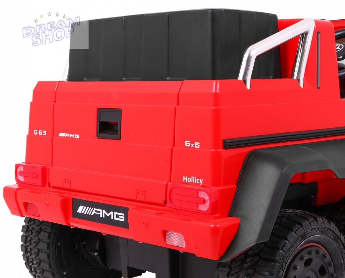 Pojazd Mercedes G63 6x6 Czerwony Pojazd Mercedes G63 6x6 Czerwony