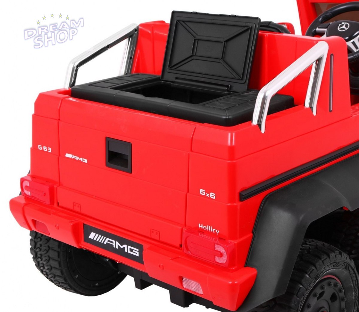 Pojazd Mercedes G63 6x6 Czerwony Pojazd Mercedes G63 6x6 Czerwony
