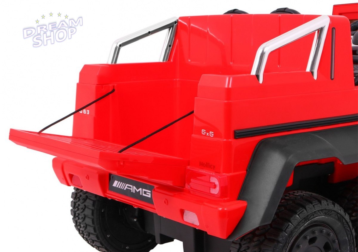 Pojazd Mercedes G63 6x6 Czerwony Pojazd Mercedes G63 6x6 Czerwony