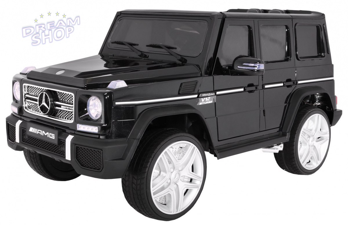 Pojazd Mercedes G65 2 4G Lakierowany Czarny Pojazd Mercedes G65 2 4G Lakierowany Czarny