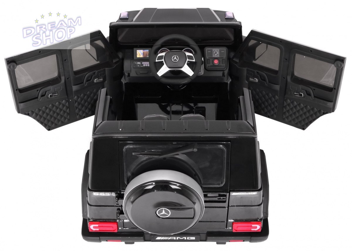 Pojazd Mercedes G65 2 4G Lakierowany Czarny Pojazd Mercedes G65 2 4G Lakierowany Czarny