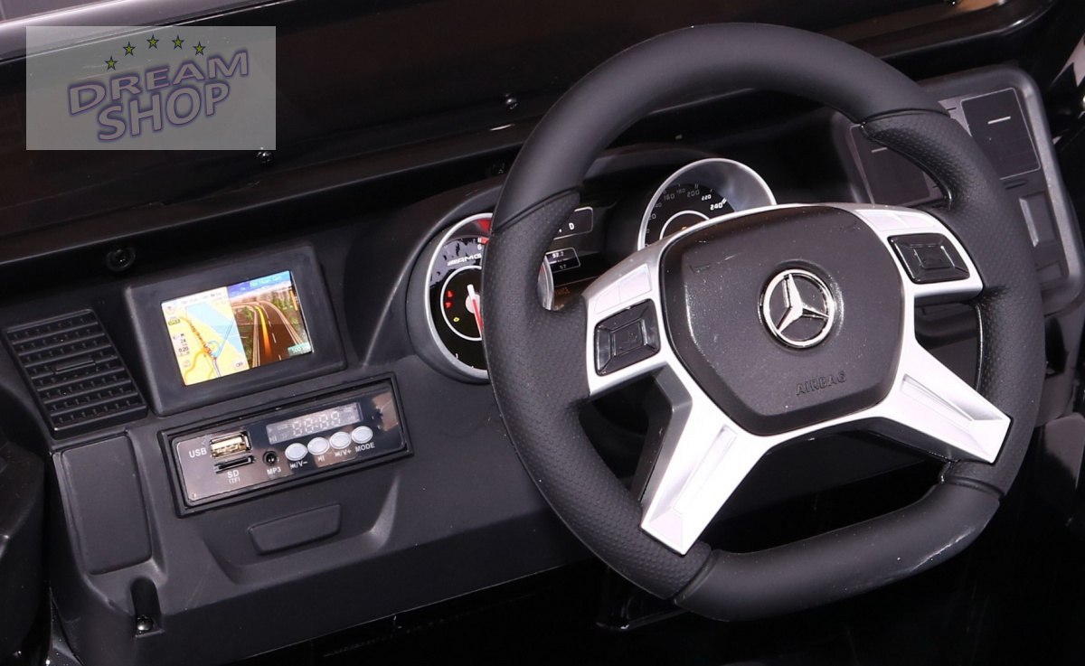 Pojazd Mercedes G65 2 4G Lakierowany Czarny Pojazd Mercedes G65 2 4G Lakierowany Czarny