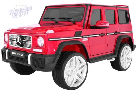 Pojazd Mercedes G65 2 4G Lakierowany Czerwony Pojazd Mercedes G65 2 4G Lakierowany Czerwony