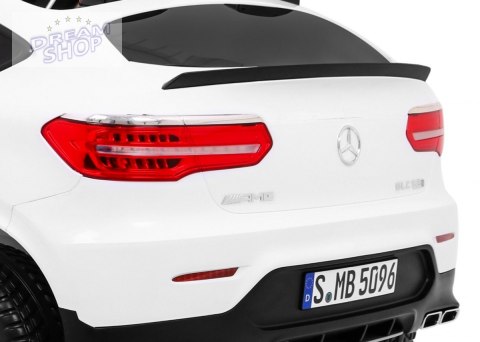 Pojazd Mercedes GLC 63S Biały Pojazd Mercedes GLC 63S Biały