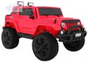 Pojazd Mighty Jeep 4x4 Czerwony