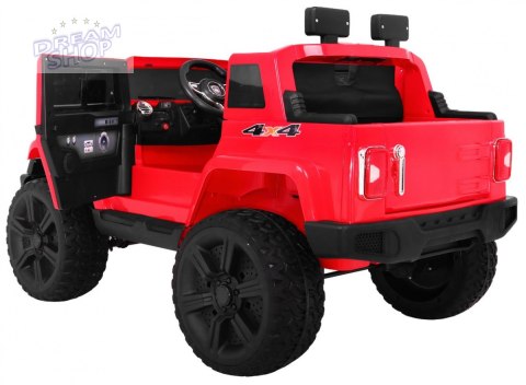 Pojazd Mighty Jeep 4x4 Czerwony Pojazd Mighty Jeep 4x4 Czerwony