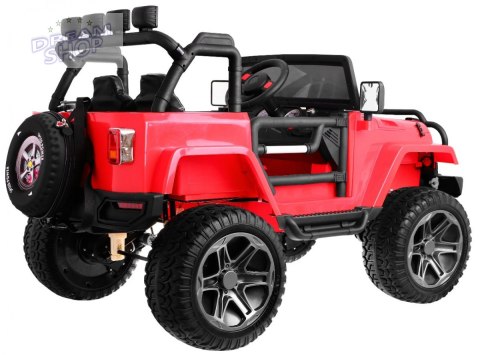 Pojazd Monster Jeep 4x4 Czerwony Pojazd Monster Jeep 4x4 Czerwony