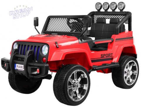 Pojazd NEW Raptor DRIFTER Napęd 4x4 Czerwony Pojazd NEW Raptor DRIFTER Napęd 4x4 Czerwony