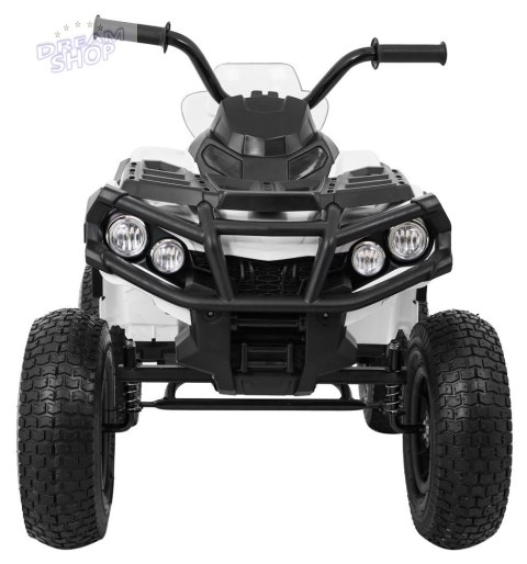 Pojazd Quad ATV Pompowane Koła Biały Pojazd Quad ATV Pompowane Koła Biały