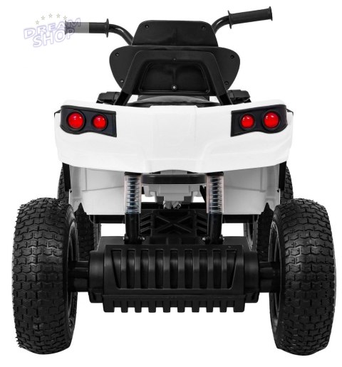 Pojazd Quad ATV Pompowane Koła Biały Pojazd Quad ATV Pompowane Koła Biały