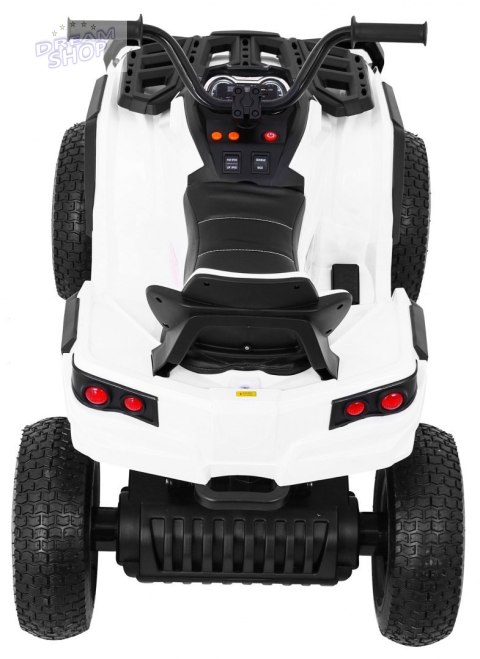 Pojazd Quad ATV Pompowane Koła Biały Pojazd Quad ATV Pompowane Koła Biały