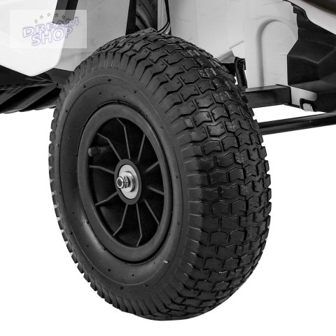 Pojazd Quad ATV Pompowane Koła Biały Pojazd Quad ATV Pompowane Koła Biały