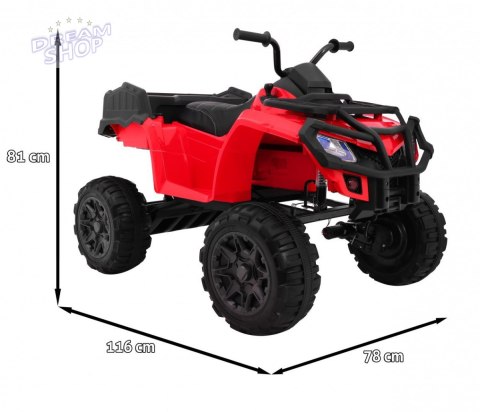 Pojazd Quad XL ATV Czerwony Pojazd Quad XL ATV Czerwony