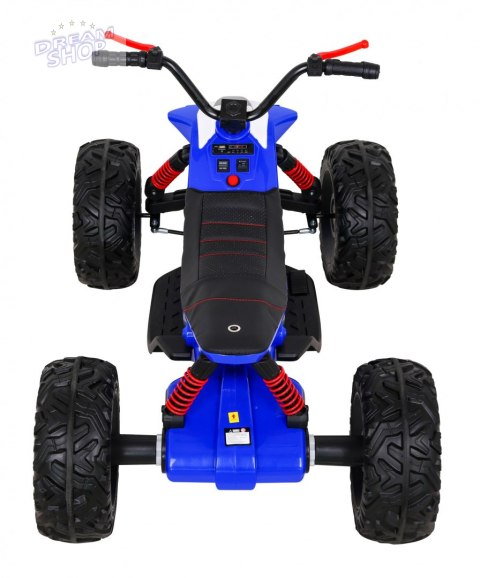 Pojazd Quad Lucky Seven Niebieski Pojazd Quad Lucky Seven Niebieski