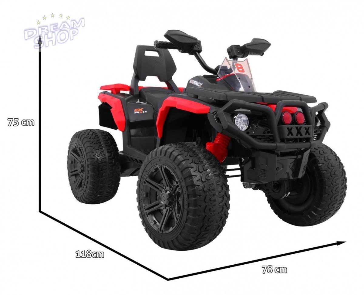 Pojazd Quad Maverick 4x4 Czerwony Pojazd Quad Maverick 4x4 Czerwony