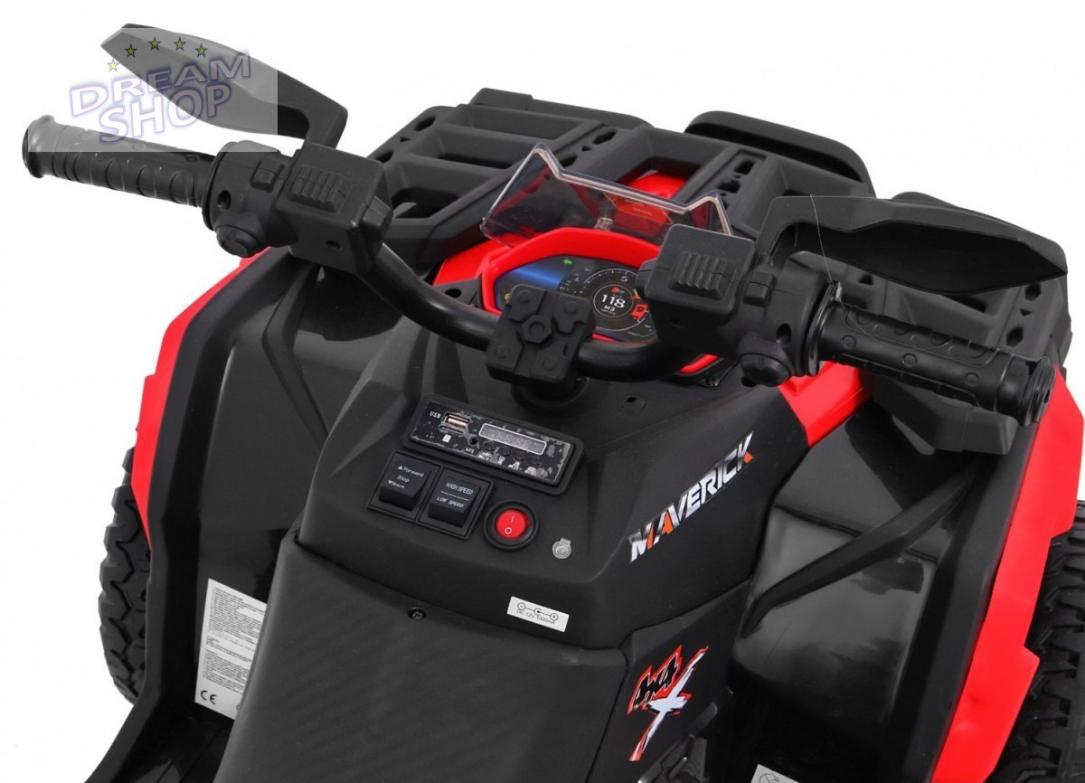 Pojazd Quad Maverick 4x4 Czerwony Pojazd Quad Maverick 4x4 Czerwony