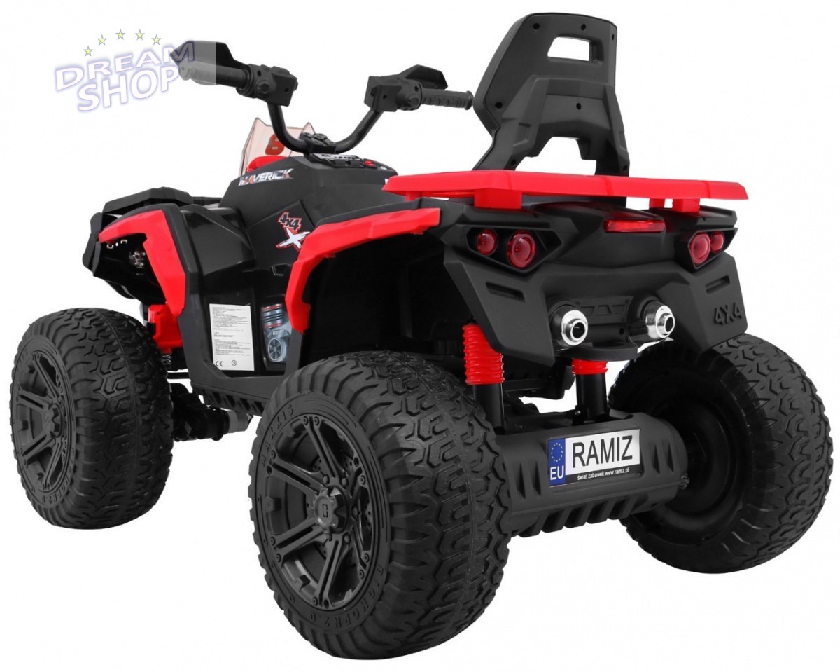 Pojazd Quad Maverick 4x4 Czerwony Pojazd Quad Maverick 4x4 Czerwony