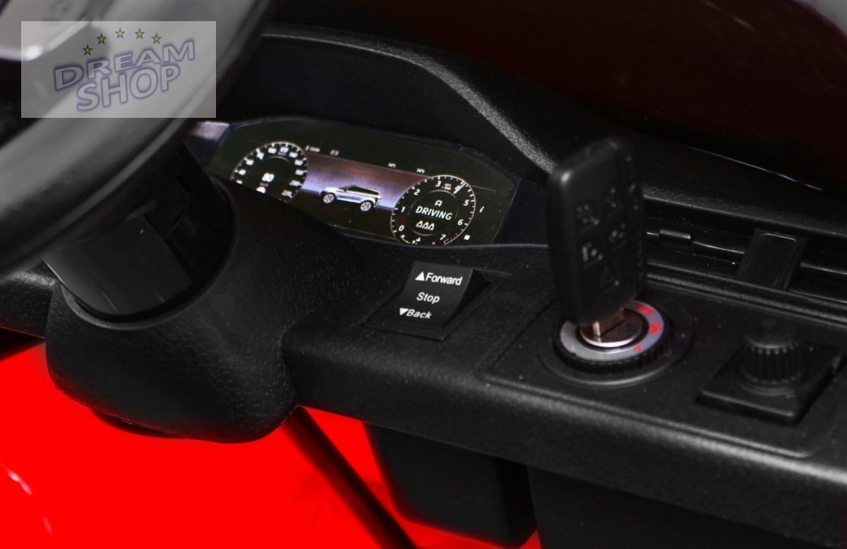 Pojazd Range Rover Evoque Czerwony Pojazd Range Rover Evoque Czerwony
