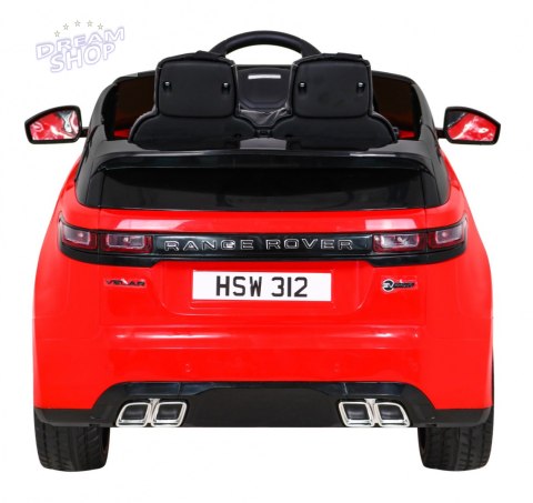 Pojazd Range Rover Velar Czerwony Pojazd Range Rover Velar Czerwony