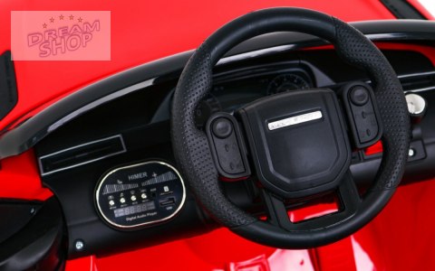 Pojazd Range Rover Velar Czerwony Pojazd Range Rover Velar Czerwony
