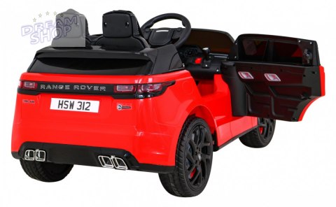 Pojazd Range Rover Velar Czerwony Pojazd Range Rover Velar Czerwony