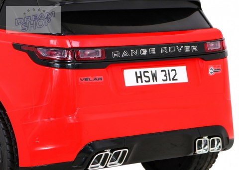 Pojazd Range Rover Velar Czerwony Pojazd Range Rover Velar Czerwony