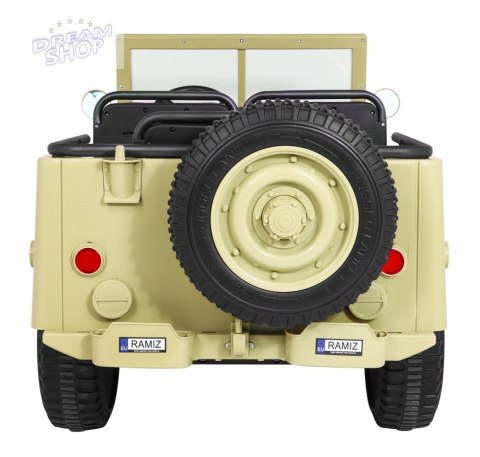 Pojazd Retro Wojskowy 4x4 Matcha Pojazd Retro Wojskowy 4x4 Matcha