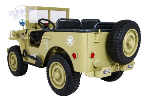 Pojazd Retro Wojskowy 4x4 Matcha Pojazd Retro Wojskowy 4x4 Matcha