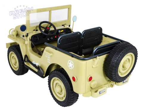 Pojazd Retro Wojskowy 4x4 Matcha Pojazd Retro Wojskowy 4x4 Matcha