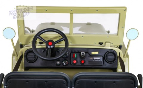 Pojazd Retro Wojskowy 4x4 Matcha Pojazd Retro Wojskowy 4x4 Matcha