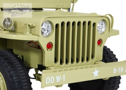 Pojazd Retro Wojskowy 4x4 Matcha Pojazd Retro Wojskowy 4x4 Matcha