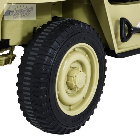 Pojazd Retro Wojskowy 4x4 Matcha Pojazd Retro Wojskowy 4x4 Matcha