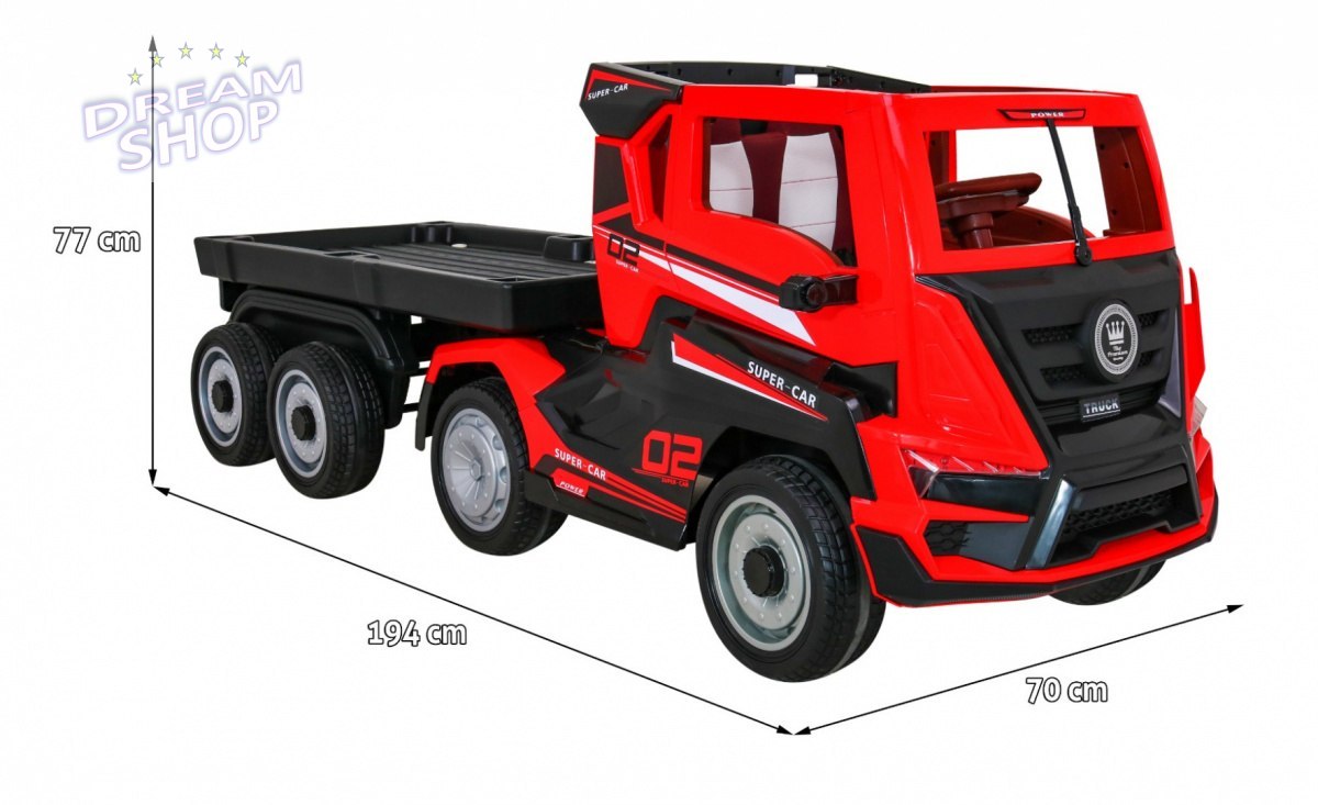 Pojazd SUPER TRUCK + Naczepa Pojazd SUPER TRUCK + Naczepa