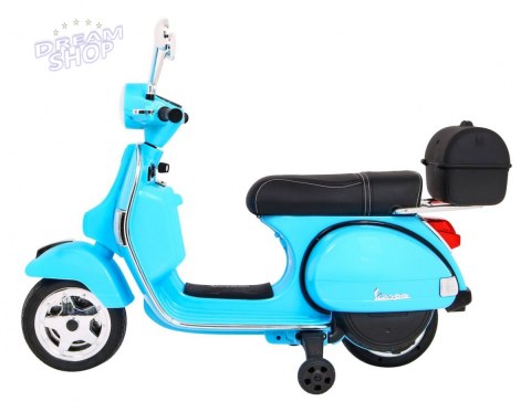 Pojazd Skuter Vespa Niebieski Pojazd Skuter Vespa Niebieski