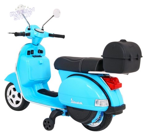 Pojazd Skuter Vespa Niebieski Pojazd Skuter Vespa Niebieski