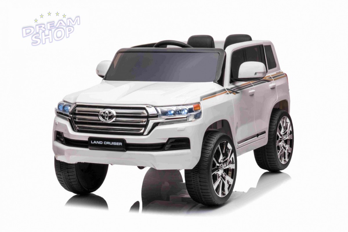 Pojazd Toyota Land Cruiser Biały Pojazd Toyota Land Cruiser Biały