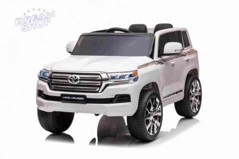 Pojazd Toyota Land Cruiser Biały Pojazd Toyota Land Cruiser Biały