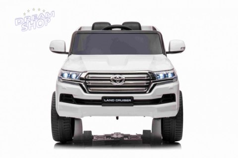 Pojazd Toyota Land Cruiser Biały Pojazd Toyota Land Cruiser Biały