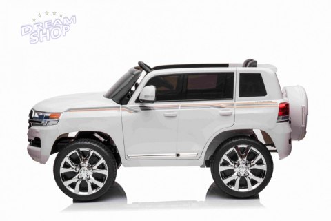 Pojazd Toyota Land Cruiser Biały Pojazd Toyota Land Cruiser Biały