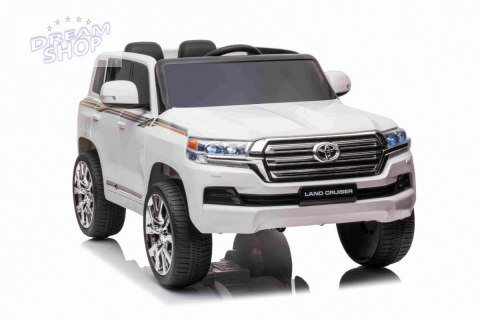 Pojazd Toyota Land Cruiser Biały Pojazd Toyota Land Cruiser Biały